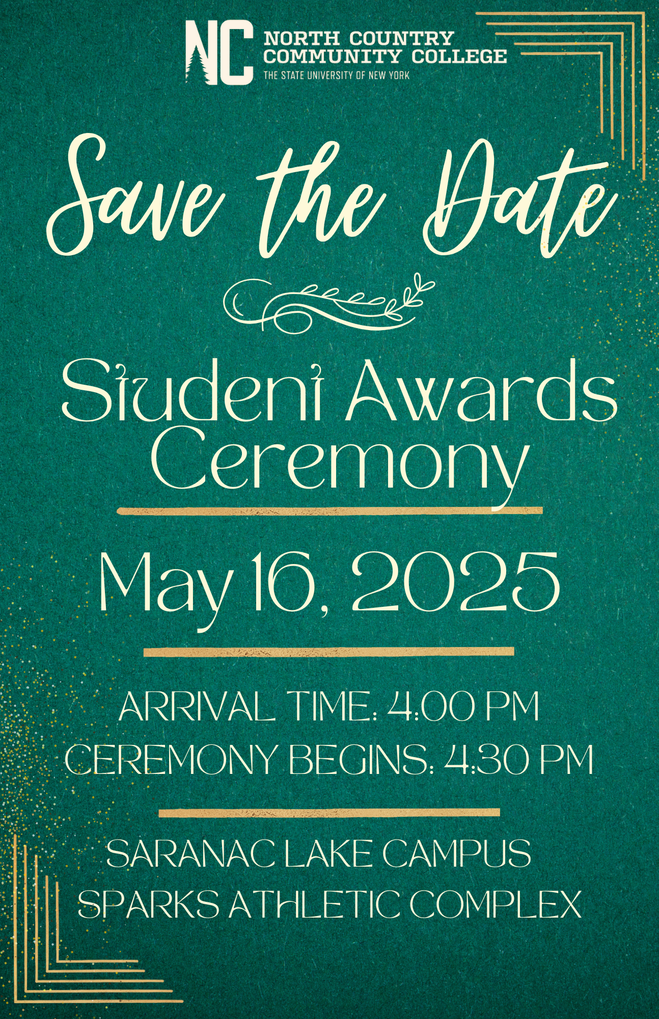 Student Awards for Excellence Ceremony