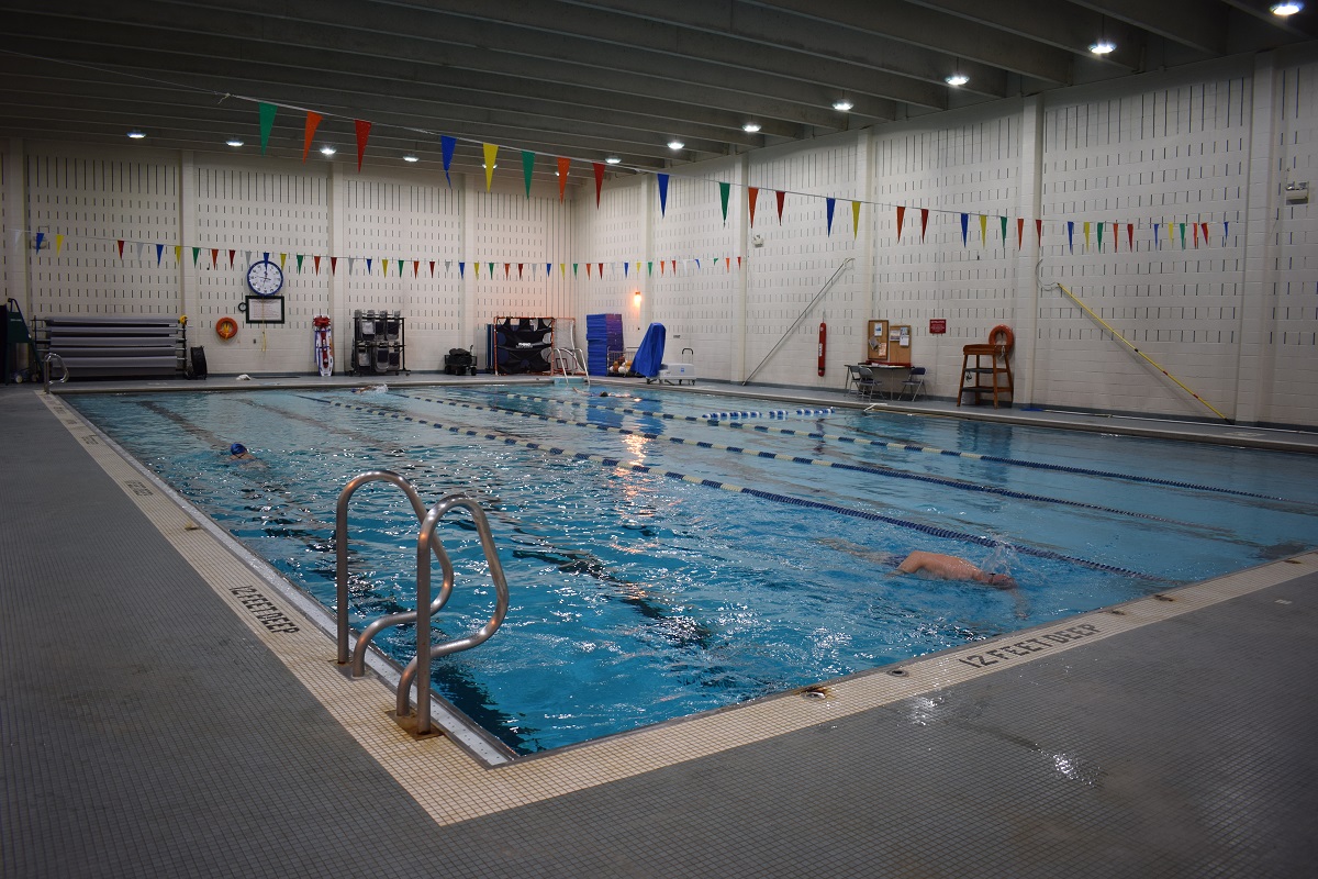 A photo of the NCCC pool