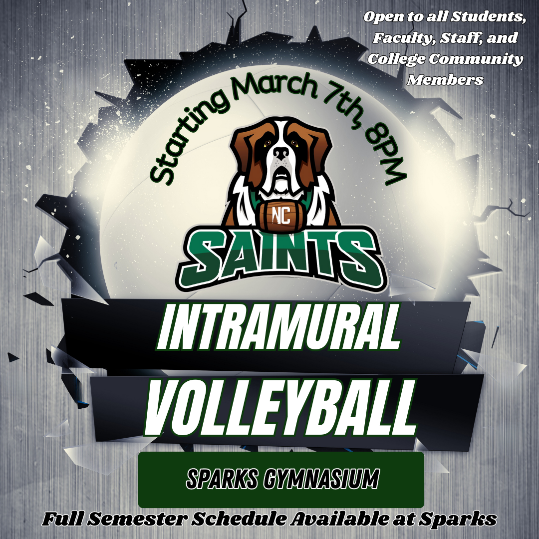 Intramural Volleyball at Sparks Gym
