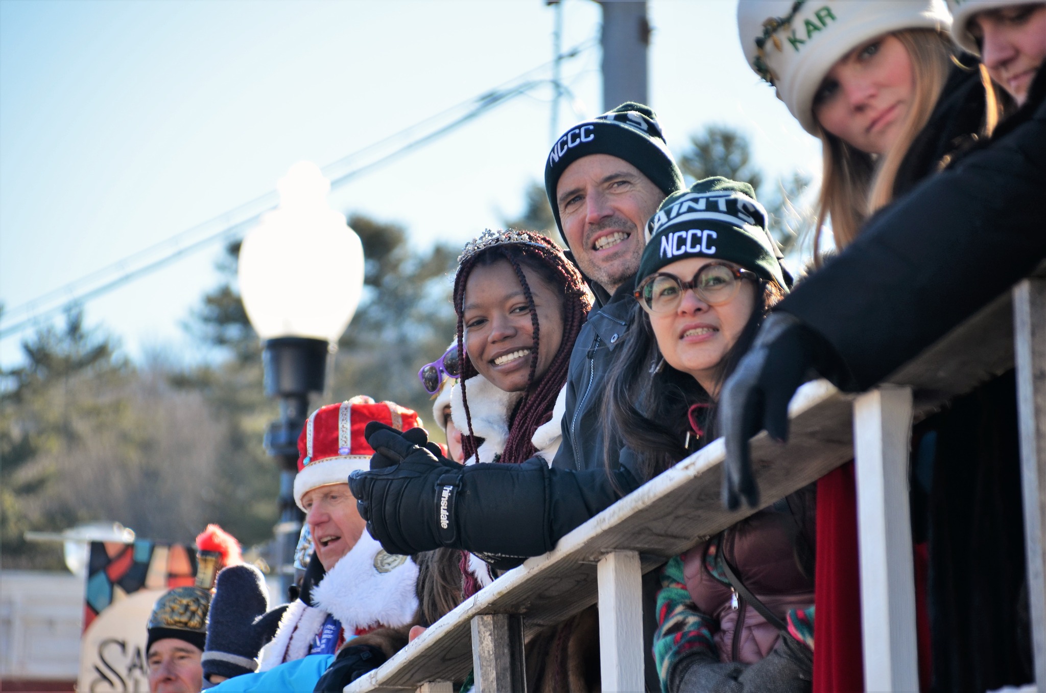North Country Community College co-sponsored the 2023 Saranac Lake Winter Carnival gala parade.