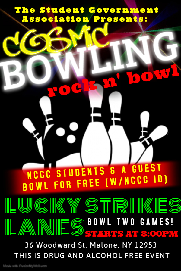 Malone Campus Free Bowling Nights