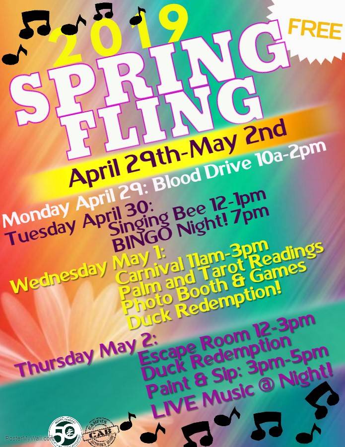 Spring Fling at the Saranac Lake campus