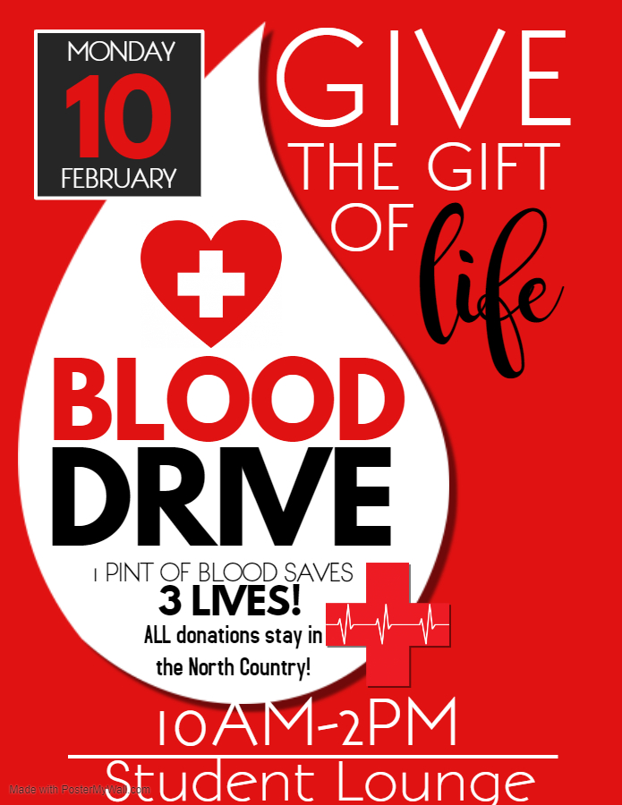 Ticonderoga Campus Blood Drive