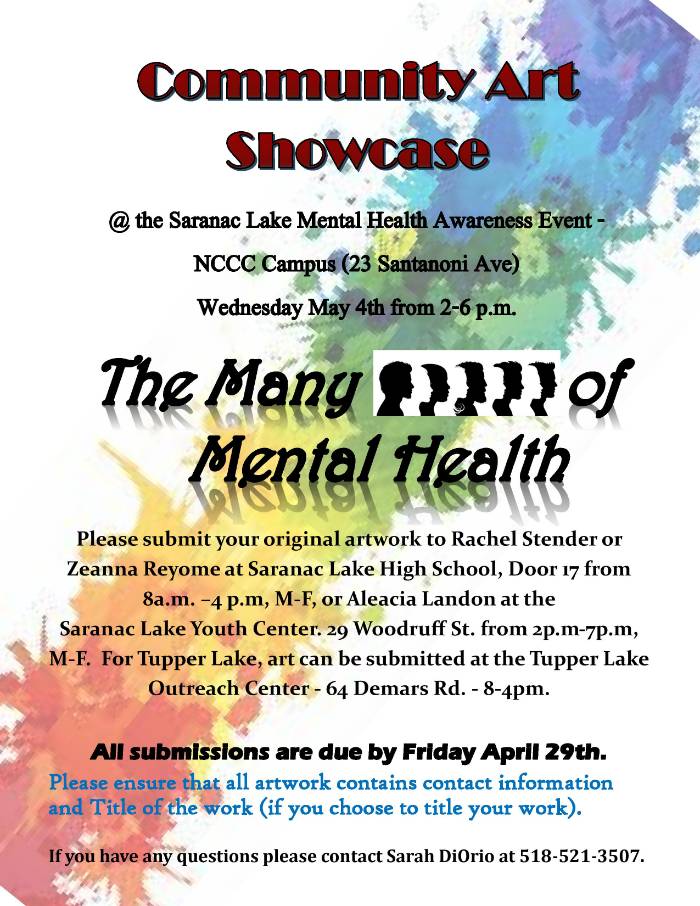 Art submissions welcomed for Mental Health Awareness events