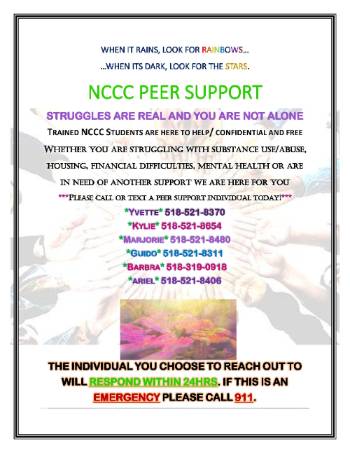 Peer Support Flyer