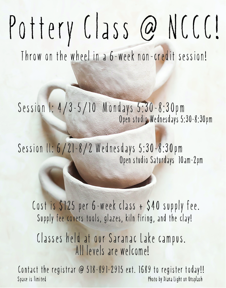 6-Week Pottery Classes