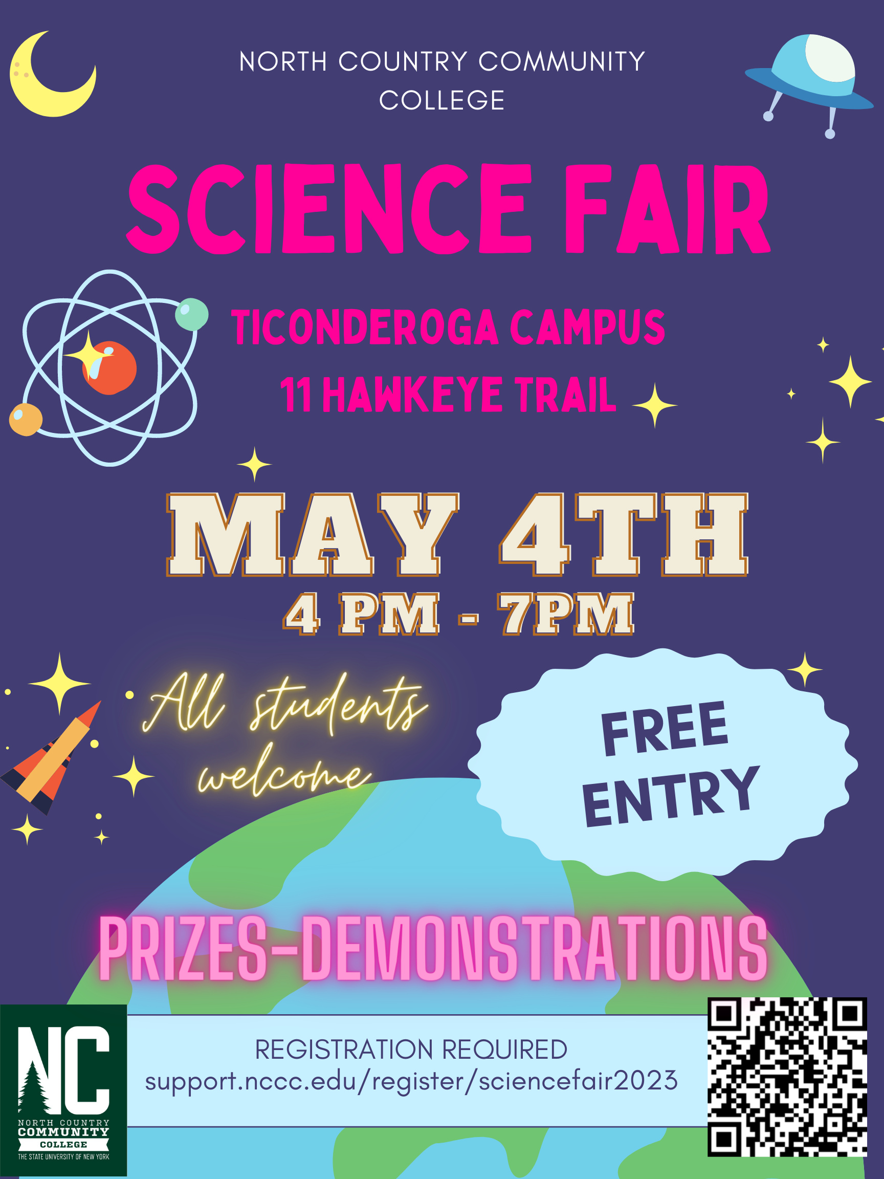 Science Fair at Ticonderoga campus