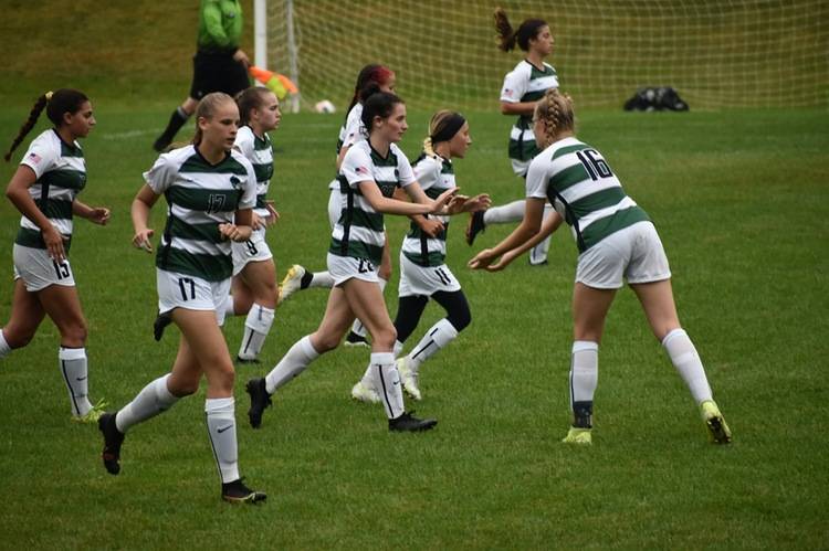 NCCC Fall 2021 Women's Soccer Team