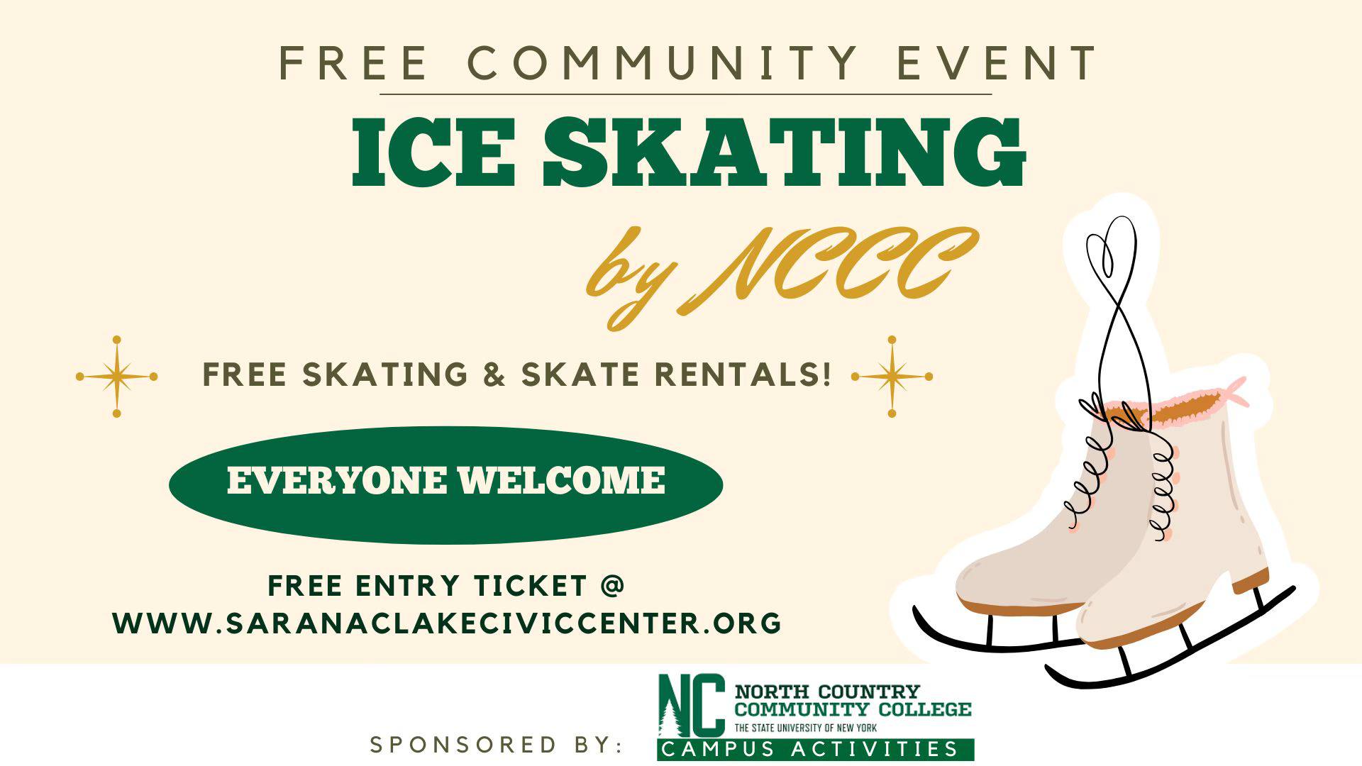 NCCC Community Event: Free Ice Skating