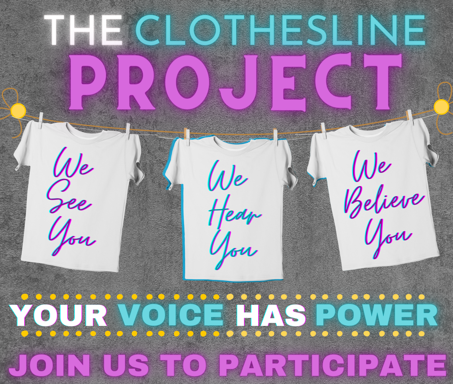 Clothesline Project & Domestic Violence Awareness Month