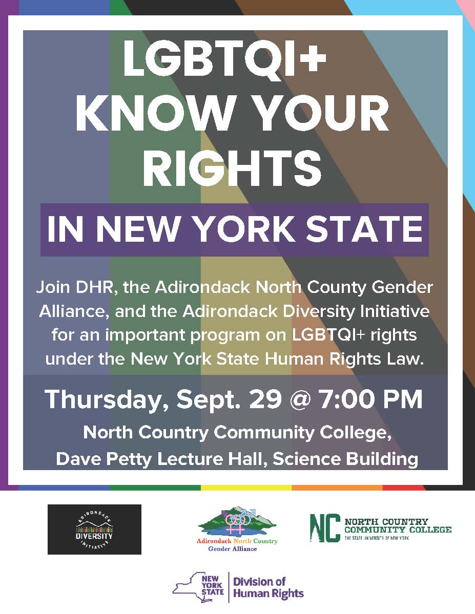 LGBTQI+ KNOW YOUR RIGHTS IN NEW YORK STATE