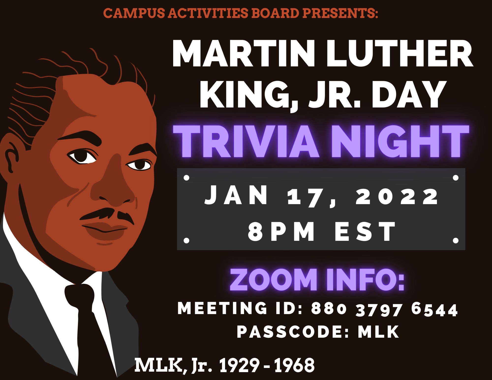 MLK Jr. Trivia Night