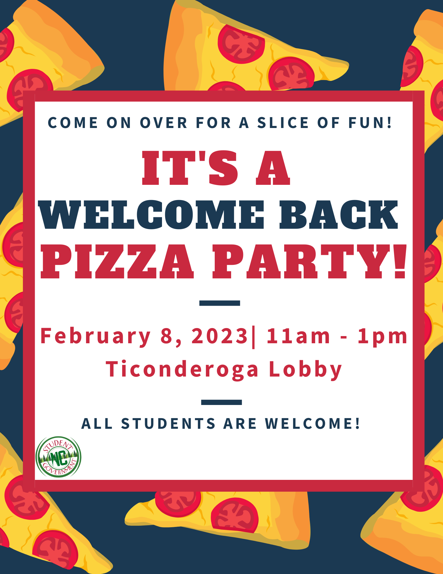 Ti Campus Spring - Welcome Pizza Party