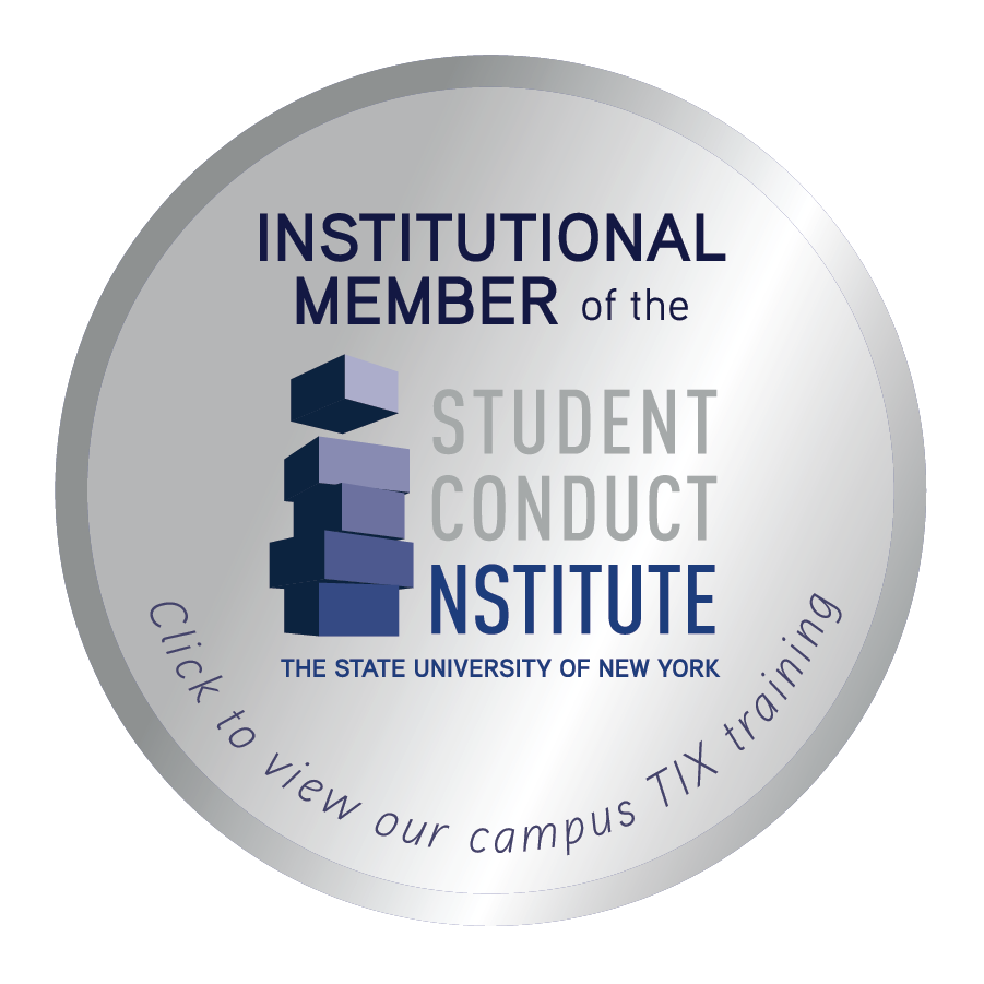 Student Conduct Institute training badge